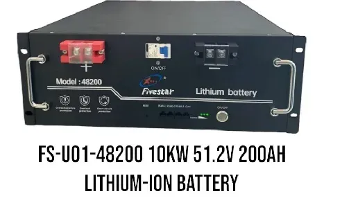 10.24 KW 200 AH Lithium Battery